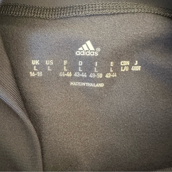 Adidas Women’s Gray Long Sleeve Pullover Top Size: Large NWT - Picture 5 of 9